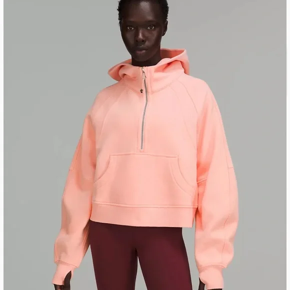 Lululemon Scuba Oversized Half Zip * Dew Pink - Picture 1 of 5